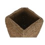 Satz Blumentöpfe Home ESPRIT natürlich Metall Naturfaser 40 x 40 x 70 cm (3 Stücke) von Home ESPRIT, Übertöpfe - Ref: S305801...