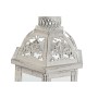 Lampadaire Home ESPRIT Blanc Métal Verre Shabby Chic Finition vieillie 18 x 16 x 35 cm (2 Pièces) | Tienda24 - Global Online Shop Tienda24.eu