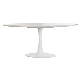 Tavolo da Pranzo Home ESPRIT Bianco Metallo Marmo 180 x 100 x 76 cm di Home ESPRIT, Tavoli da sala da pranzo - Rif: S3058054,...