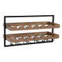 Suporte para garrafas Home ESPRIT Preto Natural 65 x 25 x 35 cm | Tienda24 - Global Online Shop Tienda24.eu