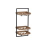 Portabottiglie Home ESPRIT Nero Naturale 35 x 25 x 75 cm | Tienda24 - Global Online Shop Tienda24.eu