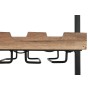 Bottle rack Home ESPRIT Black Natural 35 x 25 x 75 cm | Tienda24 - Global Online Shop Tienda24.eu