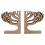 porte-livre Home ESPRIT Naturel Bois de manguier Arbre de vie 25 x 5 x 15 cm de Home ESPRIT, Presse-livres - Réf : S3058106, ...