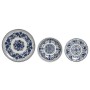 Assietes Home ESPRIT Bleu Blanc Porcelaine Arabe 27 x 27 x 2 cm 18 Pièces de Home ESPRIT, Services complets - Réf : S3058178,...