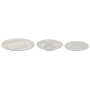 Servizio di Piatti Home ESPRIT Bianco Porcellana Righe 27 x 27 x 2 cm 18 Pezzi di Home ESPRIT, Servizi combinati - Rif: S3058...