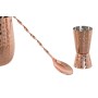 Cocktail Set Home ESPRIT Intense Copper Stainless steel 540 ml 8,5 x 8,5 x 11 cm | Tienda24 - Global Online Shop Tienda24.eu