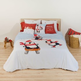 Conjunto de capa de edredom Alexandra House Living Brenda Multicolor Casal 3 Peças | Tienda24 Tienda24.eu