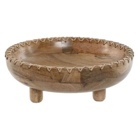 Centerpiece Home ESPRIT Natural Mango wood Colonial 25 x 25 x 9 cm by Home ESPRIT, Ornaments - Ref: S3058343, Price: 17,88 €,...