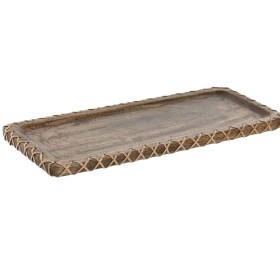 Centre de Table Home ESPRIT Naturel Bois de manguier Colonial 33 x 13 x 1,25 cm de Home ESPRIT, Objets de décoration - Réf : ...