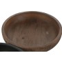 Centro de mesa Home ESPRIT Castanho Preto Marrom claro Madeira de mangueira Colonial 25 x 25 x 9 cm (3 Unidades) de Home ESPR...