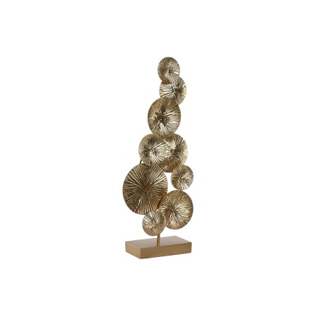 Figurine Décorative Home ESPRIT Doré Cercles 20 x 7,6 x 47 cm de Home ESPRIT, Objets de décoration - Réf : S3058378, Prix : 1...