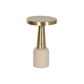 Side table Home ESPRIT Cream Golden 40,5 x 40,5 x 65 cm by Home ESPRIT, Tables - Ref: S3058549, Price: 89,27 €, Discount: %