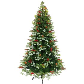 Albero di Natale Grande 10 x 38 x 10 cm Argentato Bianco Plastica | Tienda24 - Global Online Shop Tienda24.eu