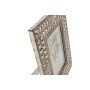 Photo frame Home ESPRIT White Natural Crystal Mango wood Flower Indian Man 26,5 x 2 x 31,5 cm by Home ESPRIT, Table and wall ...