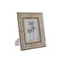 Cadre photo Home ESPRIT Blanc Naturel Verre Bois de manguier Fleur Indien 31,5 x 2 x 36,5 cm de Home ESPRIT, Cadres muraux et...