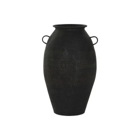 Compre Vaso Home ESPRIT Preto Metal 34,5 x 34,5 x