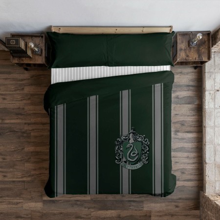 Bettdeckenbezug Harry Potter Slytherin Bunt 175 Fäden 180 x 220 cm Einzelmatratze | Tienda24 Tienda24.eu