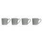 Juego de 4 Tazas Mug Home ESPRIT Verde Gres 360 ml 9,5 x 13 x 9,2 cm Mandala de Home ESPRIT, Tazas - Ref: S3058791, Precio: 1...