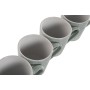 4 Piece Mug Set Home ESPRIT Green Stoneware 360 ml 9,5 x 13 x 9,2 cm Mandala by Home ESPRIT, Cups - Ref: S3058791, Price: 13,...