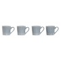 4 Piece Mug Set Home ESPRIT Blue Stoneware 340 ml 13 x 9,5 x 9,2 cm Mandala | Tienda24 - Global Online Shop Tienda24.eu