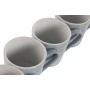 4 Piece Mug Set Home ESPRIT Blue Stoneware 340 ml 13 x 9,5 x 9,2 cm Mandala | Tienda24 - Global Online Shop Tienda24.eu