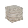 Poggiapiedi Home ESPRIT Bianco Naturale 45 x 45 x 45 cm di Home ESPRIT, Ottomane e poggiapiedi - Rif: S3058805, Prezzo: 70,79...