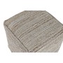 Reposapiés Home ESPRIT Blanco Natural 45 x 45 x 45 cm de Home ESPRIT, Otomanas y reposapiés - Ref: S3058805, Precio: 70,79 €,...