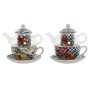 Teiera Home ESPRIT Azzurro Bianco Cristallo Porcellana (2 Unità) di Home ESPRIT, Servizio da tè e caffè - Rif: S3058843, Prez...