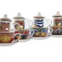 Teapot Home ESPRIT Yellow Red Crystal Porcelain 1 L (4 Units) | Tienda24 - Global Online Shop Tienda24.eu