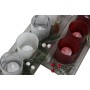 Christmas Candle Holder Home ESPRIT White Red 40 X 9 X 13,5 cm (5 Pieces) (2 Units) | Tienda24 - Global Online Shop Tienda24.eu