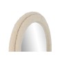 Espejo de pared Home ESPRIT Blanco Ondas Terciopelo Scandi 60 x 4 x 160 cm de Home ESPRIT, Espejos de pared - Ref: S3058914, ...