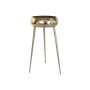 Blumentopf Home ESPRIT Gold Aluminium Moderne 35,5 X 35,5 X 77 cm | Tienda24 - Global Online Shop Tienda24.eu