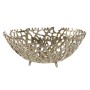 Centerpiece Home ESPRIT Golden Aluminium Modern Coral 34 X 34 X 12 cm by Home ESPRIT, Ornaments - Ref: S3058925, Price: 33,35...