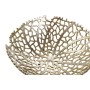 Centerpiece Home ESPRIT Golden Aluminium Modern Coral 34 X 34 X 12 cm by Home ESPRIT, Ornaments - Ref: S3058925, Price: 33,35...