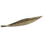 Centerpiece Home ESPRIT Golden Aluminium Modern Leaf of a plant 76 X 15,5 X 7,5 cm by Home ESPRIT, Ornaments - Ref: S3058926,...