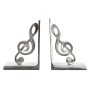 Bookend Home ESPRIT Silver Aluminium 22 x 8,5 x 15 cm by Home ESPRIT, Bookends - Ref: S3058939, Price: 21,40 €, Discount: %