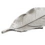 Centerpiece Home ESPRIT Silver Aluminium Modern Leaf of a plant 40 x 9,5 x 1,5 cm by Home ESPRIT, Ornaments - Ref: S3058943, ...