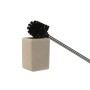 Brosse de salle de wc Home ESPRIT Crème Argenté Résine Polyéthylène 9,5 X 9,5 X 36,5 CM de Home ESPRIT, Accessoires pour wc -...