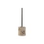 Toilet Brush Home ESPRIT Cream Silver Resin Polyethylene 10,5 x 10,5 x 37 cm by Home ESPRIT, Toilet accessories - Ref: S30589...