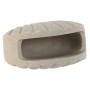 Vaso Home ESPRIT Gris Crema Resina 12 X 6 X 10,5 cm (2 Unidades) de Home ESPRIT, Soportes y dispensadores - Ref: S3058978, Pr...