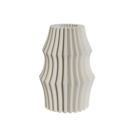 Vase Home ESPRIT Blanc Grès Moderne 15 x 15 x 22,5 cm | Tienda24 - Global Online Shop Tienda24.eu