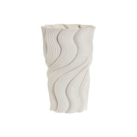 Buy Vase Home ESPRIT White Stoneware Modern 16 x