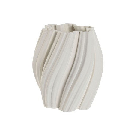 Vase Home ESPRIT Blanc Grès Moderne 19,5 X 19,5 X 23 cm | Tienda24 - Global Online Shop Tienda24.eu