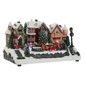 Adorno Navideño Home ESPRIT Multicolor Musical 32 X 18,5 X 19 cm de Home ESPRIT, Navidad - Ref: S3058999, Precio: 71,22 €, De...