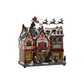 Guirlande de Noël DKD Home Decor Lumière LED Maisons 46 x 7,5 x 46 cm | Tienda24 - Global Online Shop Tienda24.eu