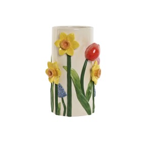 Achète Vase Home ESPRIT Blanc Multicouleur