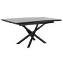 Mesa de Jantar Home ESPRIT Preto Cinzento Metal Cerâmica 160 x 90 x 76 cm de Home ESPRIT, Jogos de móveis - Ref: S3059022, Pr...