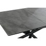 Mesa de Jantar Home ESPRIT Preto Cinzento Metal Cerâmica 160 x 90 x 76 cm de Home ESPRIT, Jogos de móveis - Ref: S3059022, Pr...