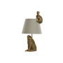 Lampe de bureau Home ESPRIT Beige Doré Résine 50 W 220 V 30 x 30 x 58 cm de Home ESPRIT, Lampes de chevet - Réf : S3059032, P...