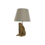 Lampe de bureau Home ESPRIT Beige Doré Résine 50 W 220 V 30 x 30 x 58 cm de Home ESPRIT, Lampes de chevet - Réf : S3059032, P...